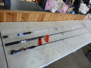 lot 306 image: 3 Fishing Rods