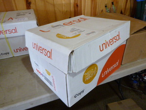 lot 338 image: Case of Universal Printing Paper