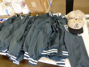 lot 366 image: Jackets and Baseball Caps