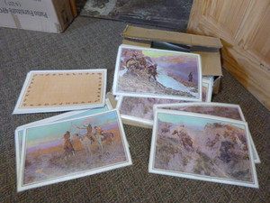 lot 403 image: Large Box of Place Mats