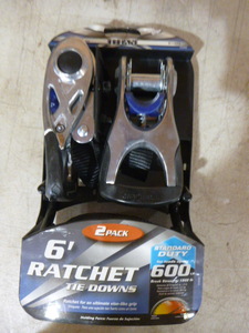 lot 43 image: Titan Ratchet Tie Downs