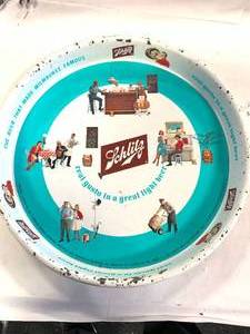 1962 Schlitz Tray, 13 Inch Diameter