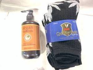 New Argan Conditioner & 3 Pair of Socks