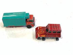 Lo Lot of 2 Vintage Matchbox by Lesney Made in England