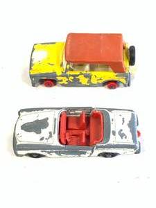 Lot of 2 Vintage Matchbox by Lesney Made in England