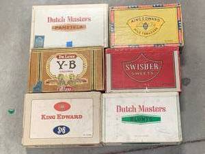 Vintage Cigar Box Lot