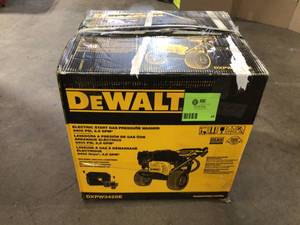 DEWALT 3400 PSI 2.5 GPM Gas Cold Water Pressure Washer with Electric Start Engine - Customer Returns - Review all pictures