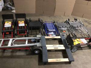 Lot of assorted dollies various models and conditions - Customer Returns - Review all pictures