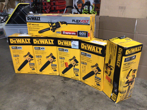 Mix Lot of Dewalt Tools, Hand Held Blowers, Review all pictures