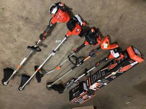 Mix Lot of Echo Trimmers, Customer Returns - Review all pictures