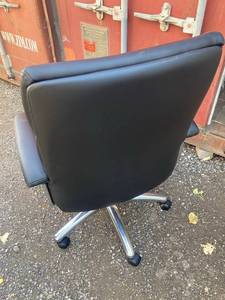 HON High-Back Leather Chair