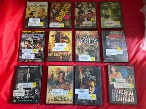 12-Professionally Cleaned Adventure DVDs