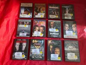 12-Professionally Cleaned Adventure DVDs