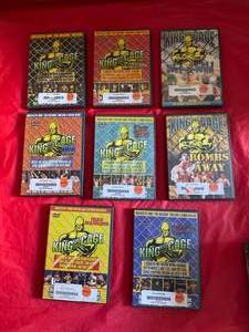 8-Professionally Cleaned Sports King Of The Cage DVDs