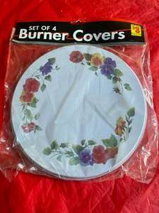 4-New Electric Stove Burner Covers