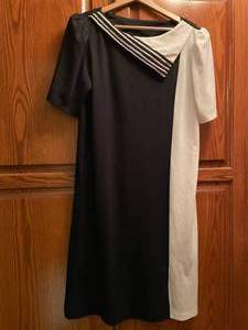 Casual Navy Blue Dress Looks Like XL. By J.M.ll. New York