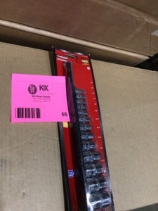 lot 55 image: Husky 14, 38, 12 in. E-Torx Socket Set  Customer Returns See Terms on Auction