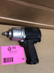 lot 52 image: Husky 800 ft.lbs. 12 in. Impact Wrench  Customer Returns See Terms on Auction