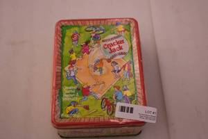lot 1 image: Cracker Jack Canister