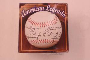 lot 5 image: Autographed Baseball
