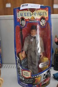 lot 8 image: Stanley Laurel Doll in box