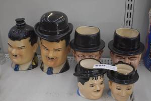 lot 11 image: Decanters and Mugs