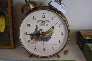 lot 28 image: John Deere Clock