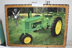 lot 30 image: John Deere Clock