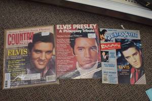 lot 41 image: Elvis Magazines