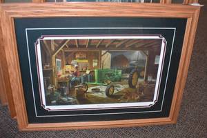lot 55 image: John Deere Print