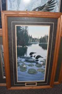 lot 56 image: Loon Print