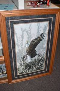 lot 60 image: Large Eagle Print