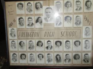 Large framed picture of Arlington, ...