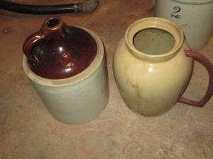 Stoneware Water Jug and ceramic Mar...