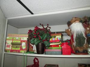 Content of two shelves to include a...