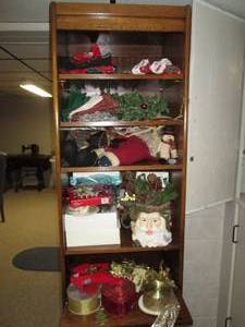 lot of assorted Christmas ornaments...
