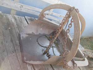 Antique 3-point Scoop bucket...