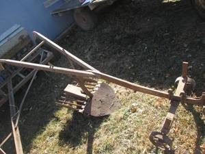 Antique Metal and Wood Horse drawn ...