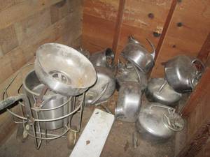Large lot of Stainless Steek Milkin...