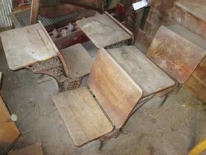 Lot of (4) Antique Cast Iron and wo...