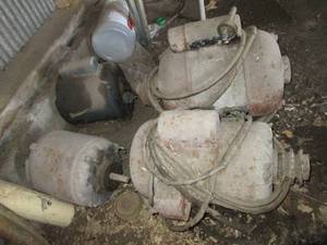 (4) vintage electric motors...