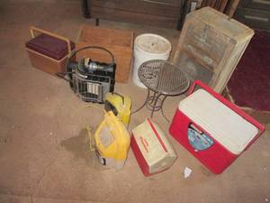 (2) Coleman Coolers of different si...