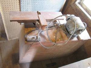 Antique Belt driven electric table ...