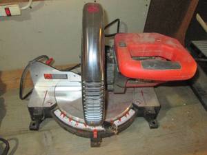 black and decker 15 amp miter saw...