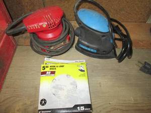 Milwaukee electric hand sander and ...