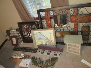 Beautiful abstract metal wall decor...