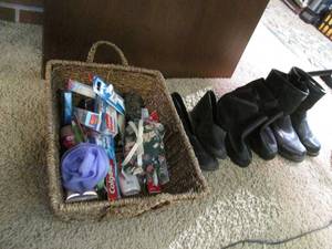 Wicker basket full of assorted oral...