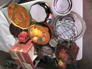 Assortment of halloween, christmas,...