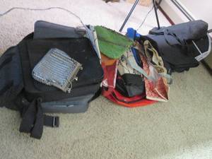Large assortment of reusable shoppi...