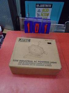 lot 101 image: New Atec 35 watt 110 volt industrial led light. As shown.